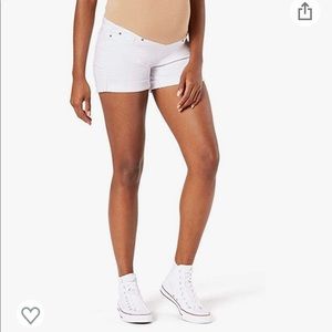 Levi’s Maternity Cutoff Shorts - White